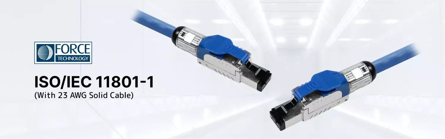 ISO/IEC 11801-1 Compliant Category 6A Field Term Plug